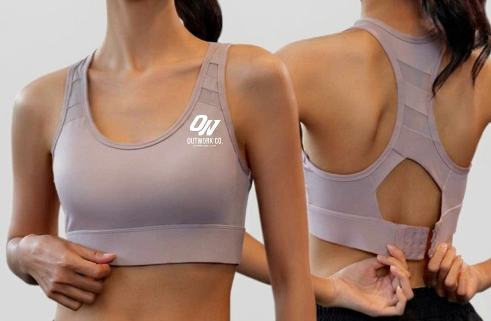 High Impact Adjustable Outwork Co. Sports Bra